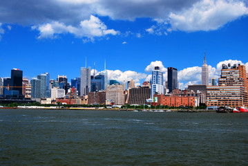 Vue de Manhattan et Empire State Building New York USA
