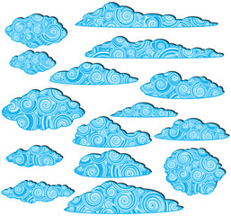 ornamented clouds