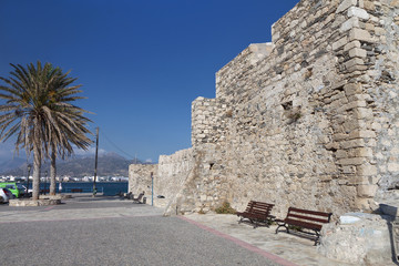 Naklejka premium Ierapetra city at Crete island in Greece