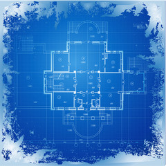 Architectural background. Part of architectural project