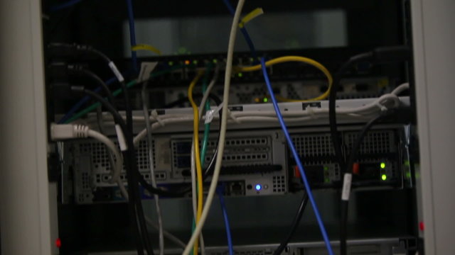 Inside a server