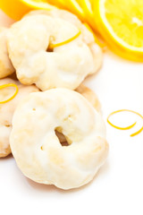 Cookies with Orange Frosting