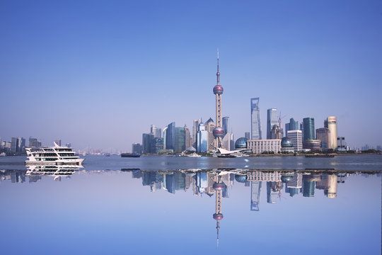 Shanghai Pudong cities © 孤飞的鹤