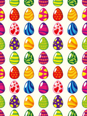 seamless Easter egg pattern