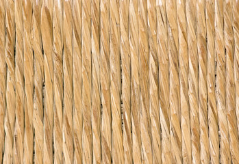 Handcraft weave texture natural wicker