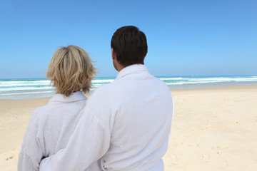 couple at the beach