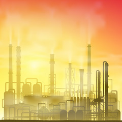 Industrial Refinery Plant