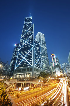 Skyscrapers in Hong Kong