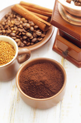 different kind of coffee