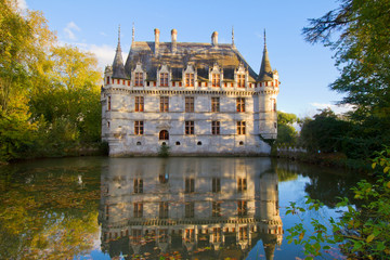 Fototapeta na wymiar Zamek Azay-le-Rideau, Francja