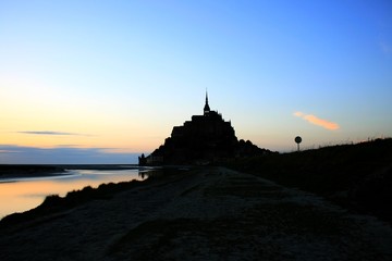 Obraz premium mont saint michel