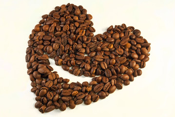 Coffee beans.