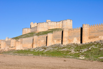Fototapeta na wymiar Castle of Berlanga de Duero, Soria, Castile and Leon (Spain)