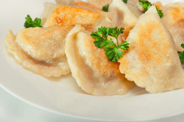 Pierogi.Polish christmas dish