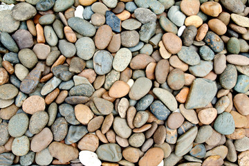 Naklejka premium abstract background with round peeble stones