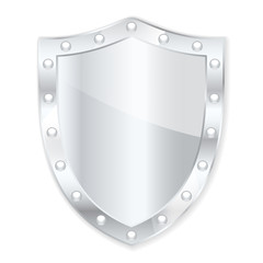 Protection shield. Vector illustration