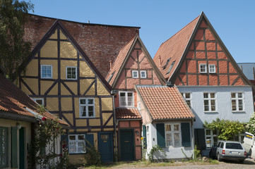 Fototapeta na wymiar Dziurawca Abbey, Stralsund, Meklemburgia-Pomorze Przednie, Niemcy