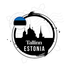 Fototapeta premium timbre Tallinn