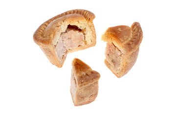 Exploded pork pie