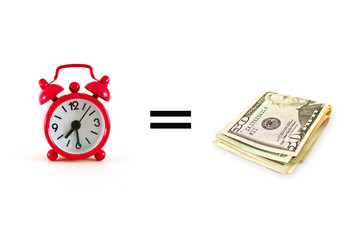 "Time is money" concept