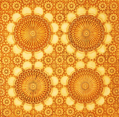 Background with oriental ornaments (mosque)