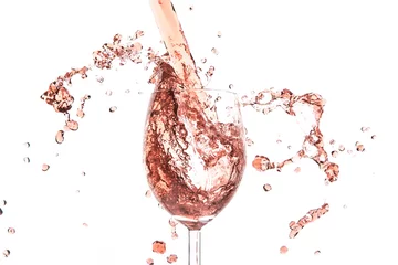 Rideaux tamisants Vin rose wine