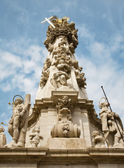 Fototapeta na wymiar Barokowa kolumna Trójcy w Budapeszcie
