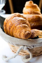 fresh croissant