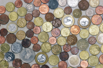 coin background