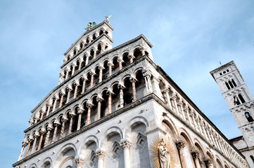 Obraz premium Lucca - chiesa di S. Michele in Foro