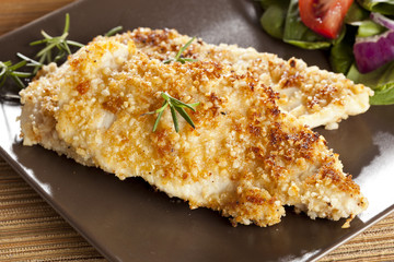 Organic Homemade Breaded Chicken
