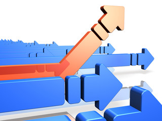 Take off earlier than rivals.