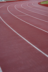 Fototapeta premium athletic track
