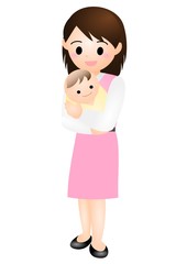 赤ちゃんとママ