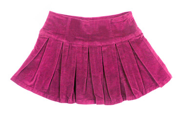pink skirt
