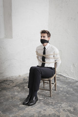 Young Businessman Kidnapped