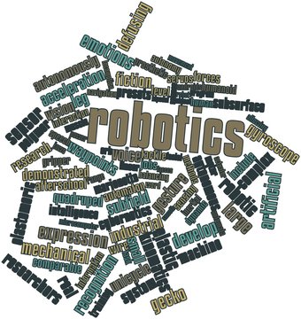 Word cloud for Robotics