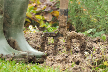 travaux de jardinage