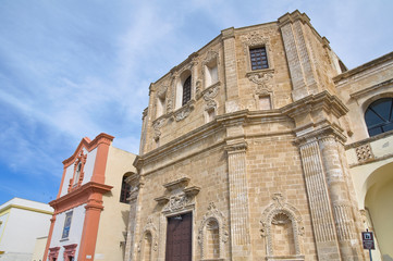 Church of St. Domenico. Gallipoli. Puglia. Italy.