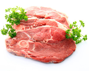Tranche de gigot de mouton