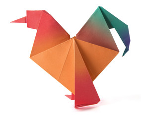 Origami cock