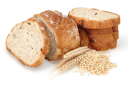 Slice Bread and wheat