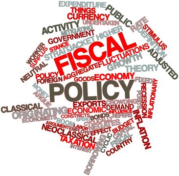 Word cloud for Fiscal policy