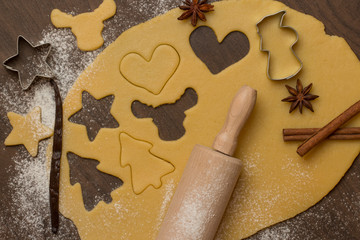 weihnachtliches Kekse backen