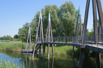 Garden with Bridge