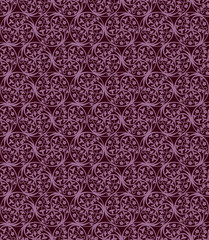 Seamless circular pattern ornament