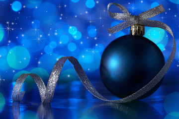 Blue ornament