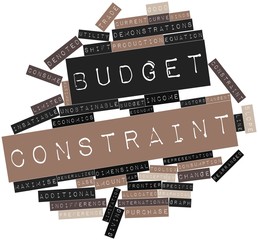 Word cloud for Budget constraint