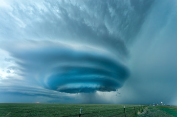 Supercell "Vega" in Texas, May 2012