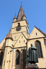 Sibiu, Romania - Evangelical church